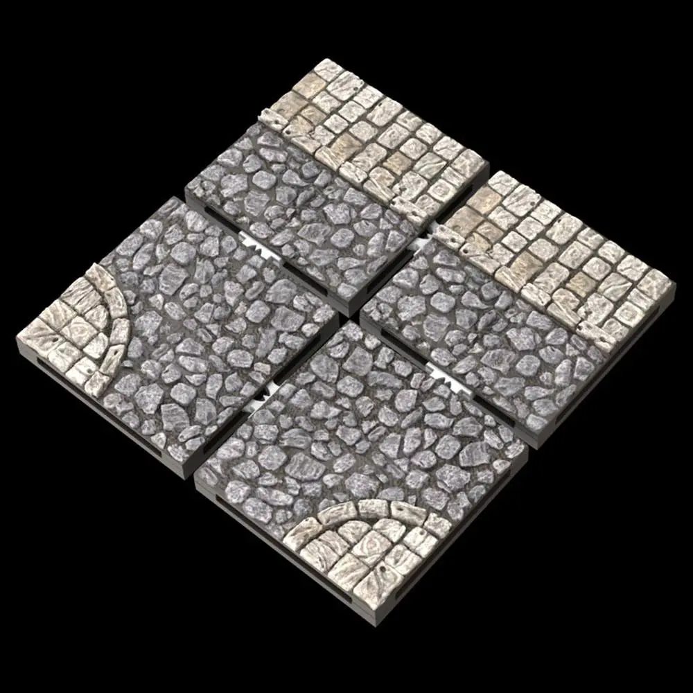 WarLock Tiles: Town &amp; Village - Town Square product photo