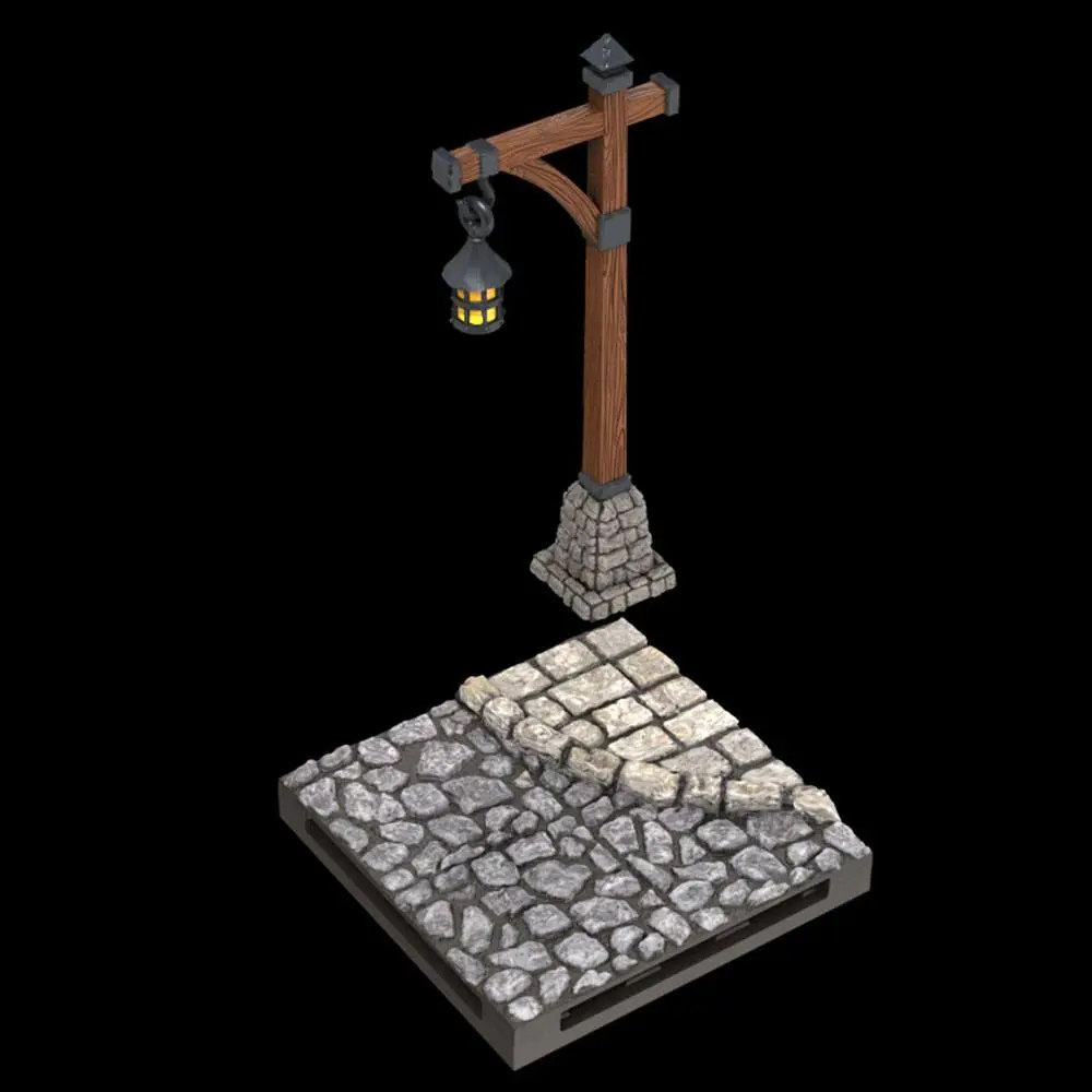 WarLock Tiles: Town &amp; Village - Town Square product photo