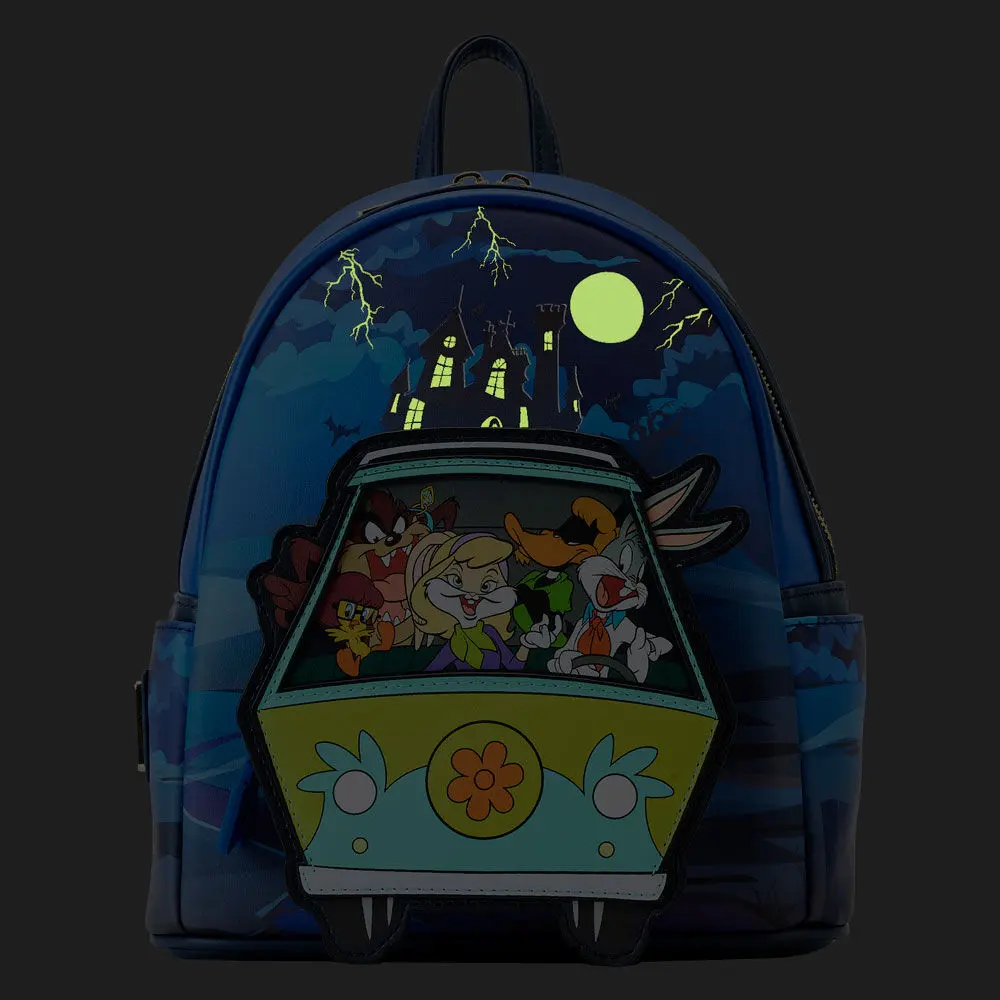 Loungefly Warner Bros 100th Anniversary Looney Tunes &amp; Scooby backpack 26cm product photo
