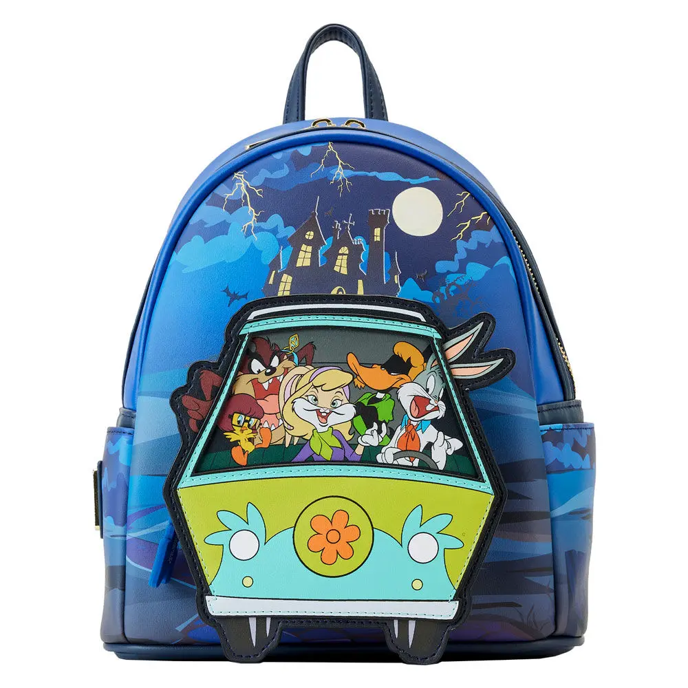 Loungefly Warner Bros 100th Anniversary Looney Tunes &amp; Scooby backpack 26cm product photo