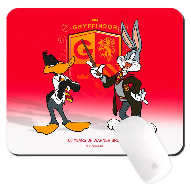 Warner Bros 100th Anniversary Looney Tunes Harry Potter Gryffindor mouse pad product photo