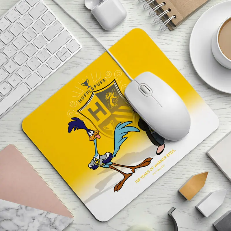 Warner Bros 100th Anniversary Looney Tunes Harry Potter Hufflepuff mouse pad product photo