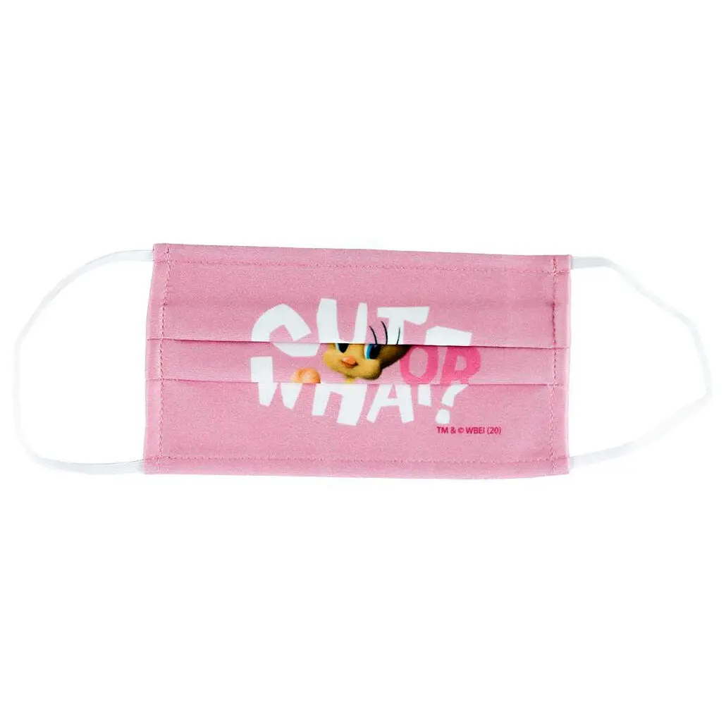 Warner Bros Tweety reusable kids face mask product photo