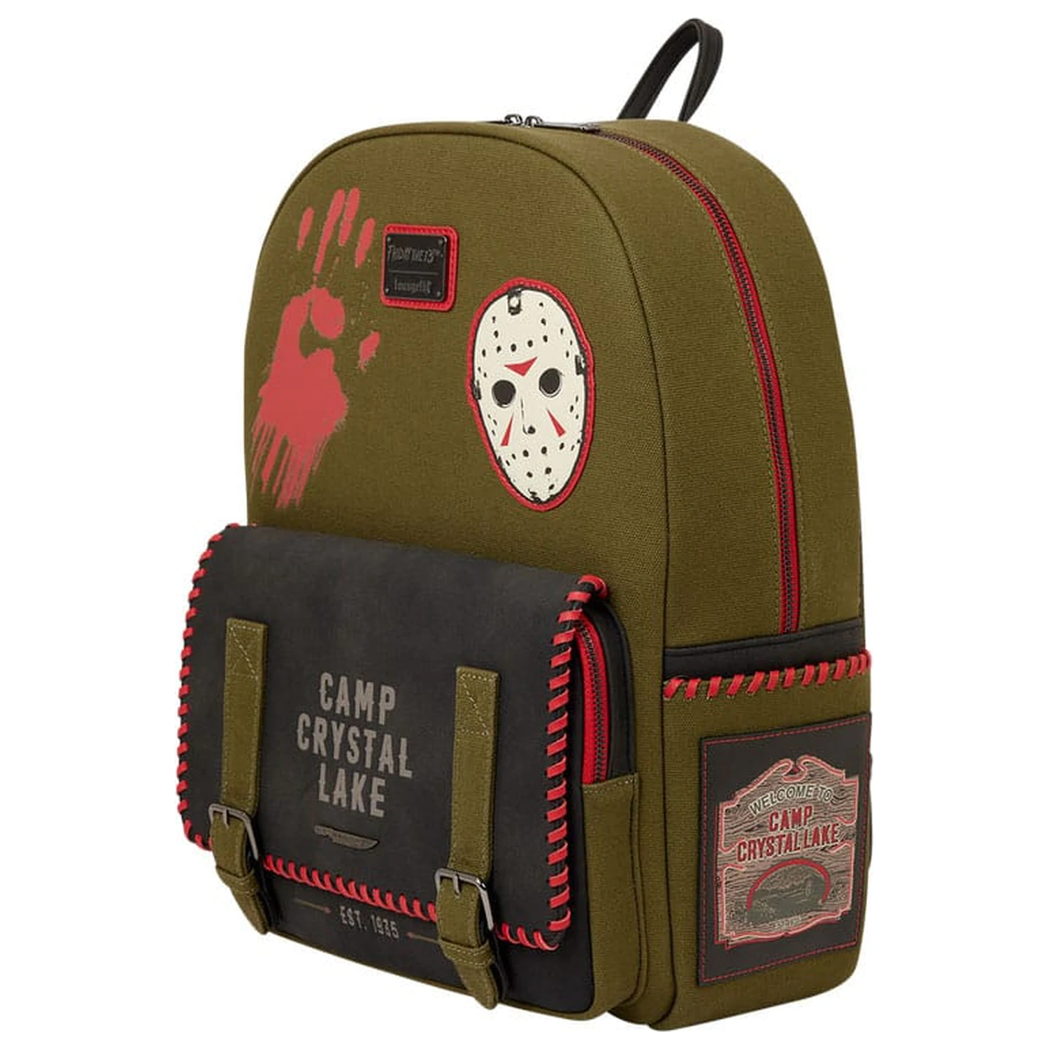 Warner Bros by Loungefly Full-Size Backpack Friday the 13th product photo