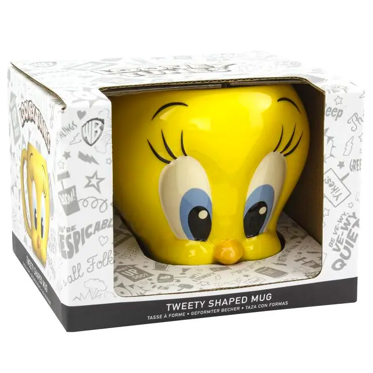 Warner Bros Looney Tunes Tweety 3D mug product photo