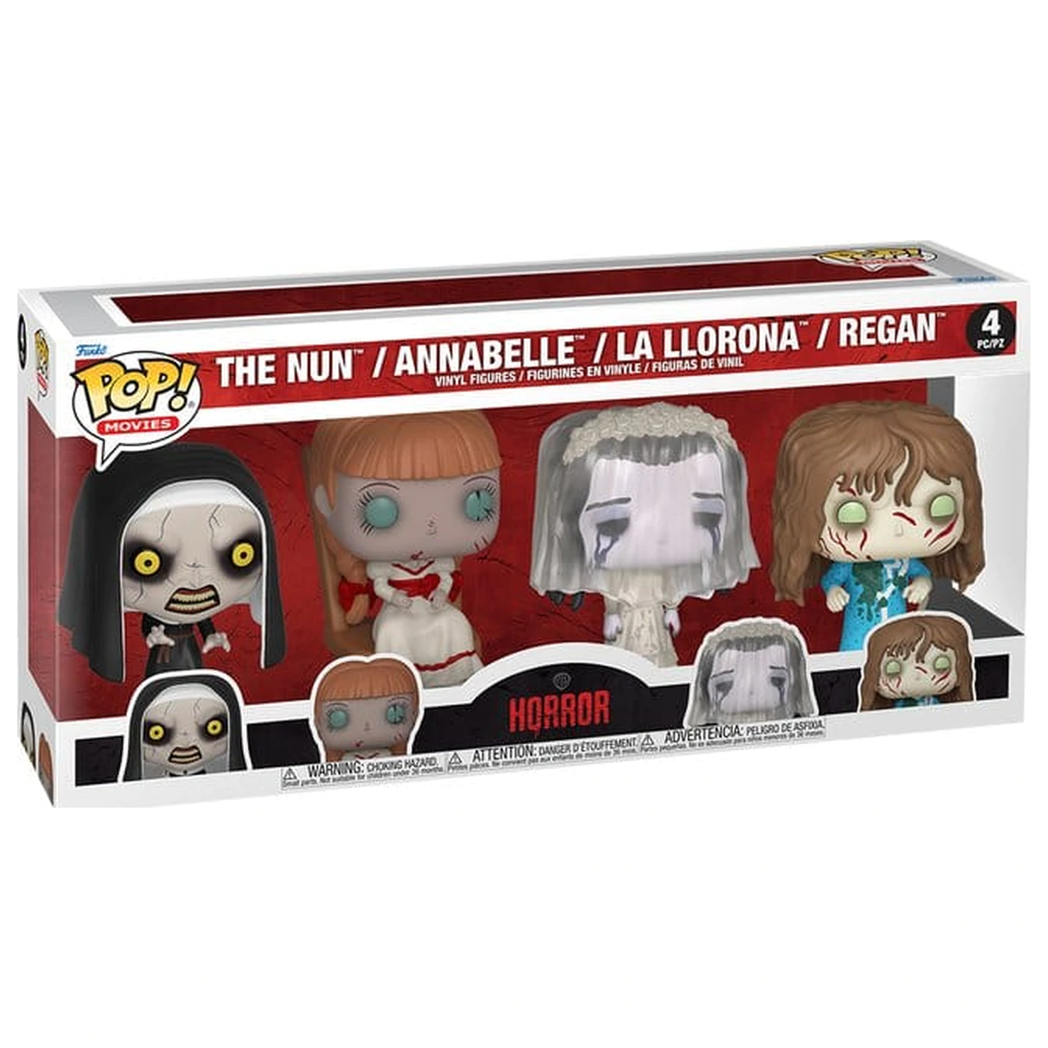 Warner Brothers Funko POP! Vinyl Figures 4-Pack Horror  product photo
