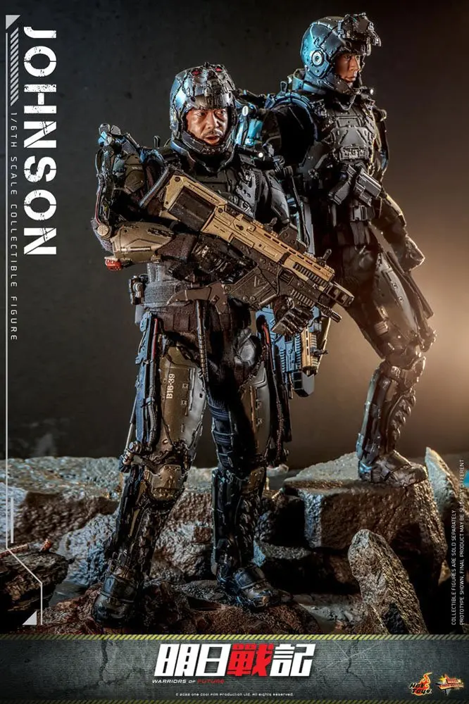 Warriors of Future Movie Masterpiece Action Figure 1/6 Johnson 30 cm product photo