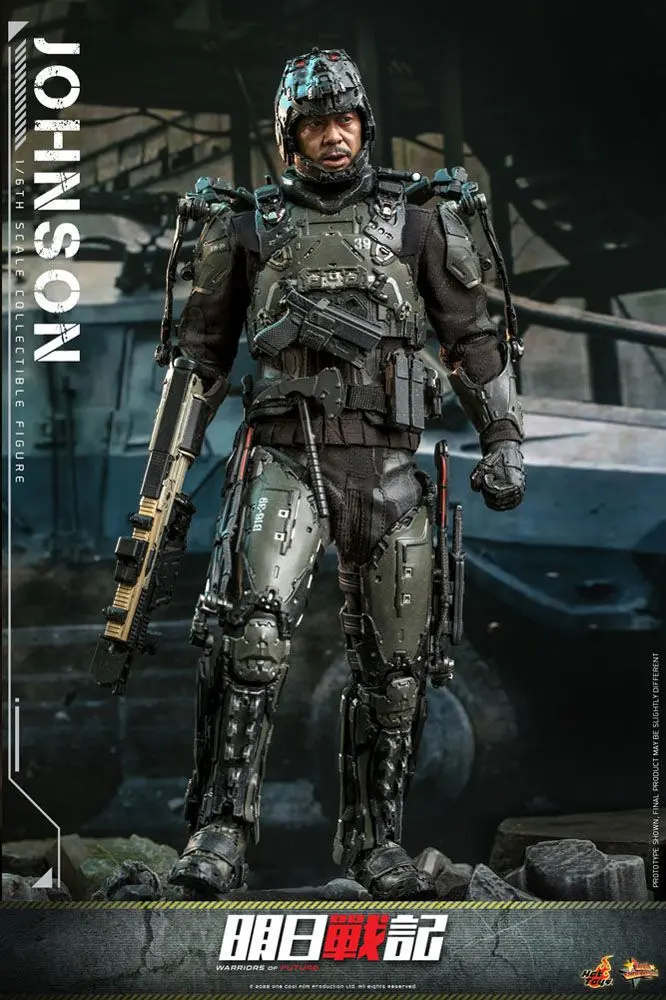 Warriors of Future Movie Masterpiece Action Figure 1/6 Johnson 30 cm product photo