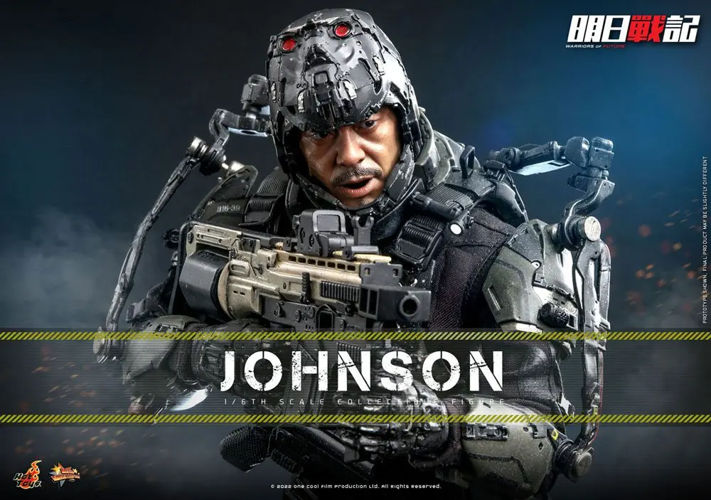 Warriors of Future Movie Masterpiece Action Figure 1/6 Johnson 30 cm product photo