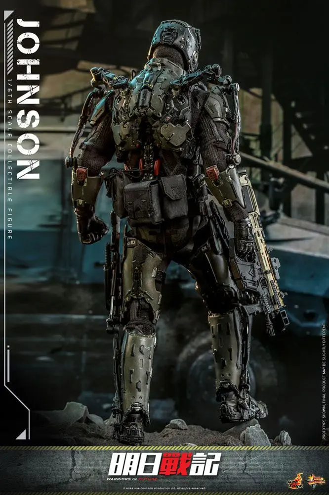 Warriors of Future Movie Masterpiece Action Figure 1/6 Johnson 30 cm product photo