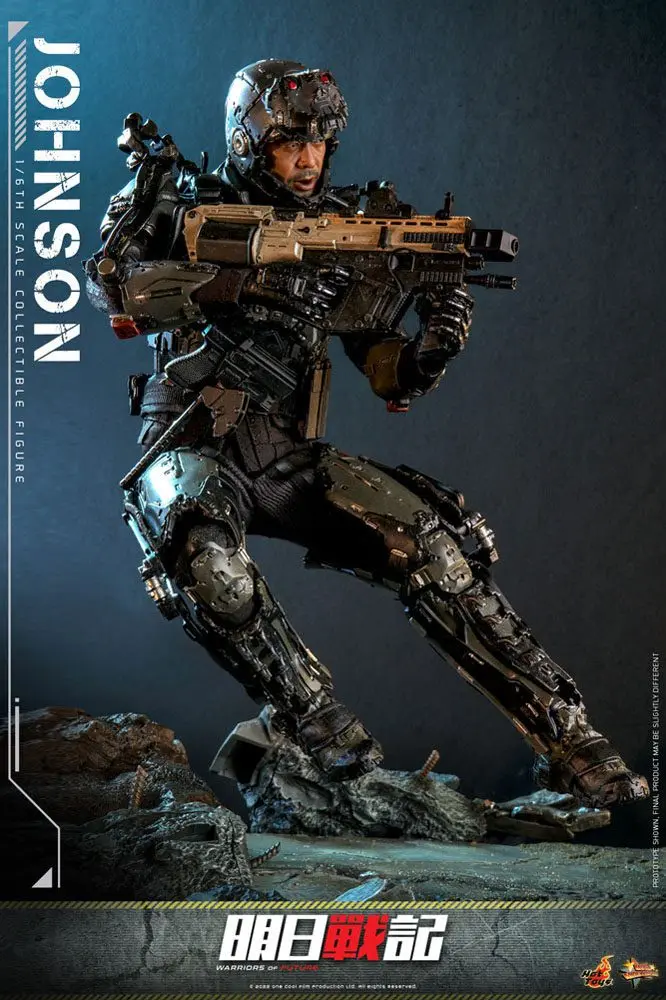 Warriors of Future Movie Masterpiece Action Figure 1/6 Johnson 30 cm product photo