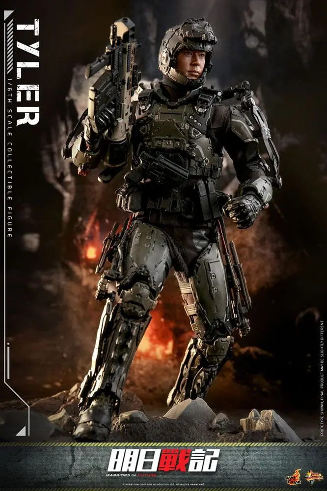 Warriors of Future Movie Masterpiece Action Figure 1/6 Tyler 31 cm product photo