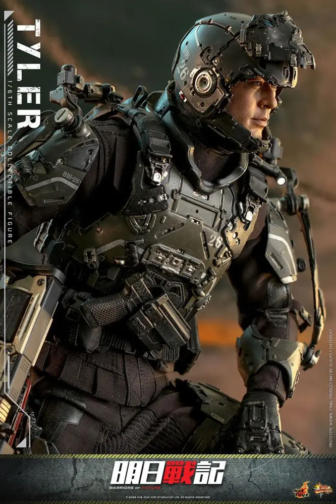 Warriors of Future Movie Masterpiece Action Figure 1/6 Tyler 31 cm product photo