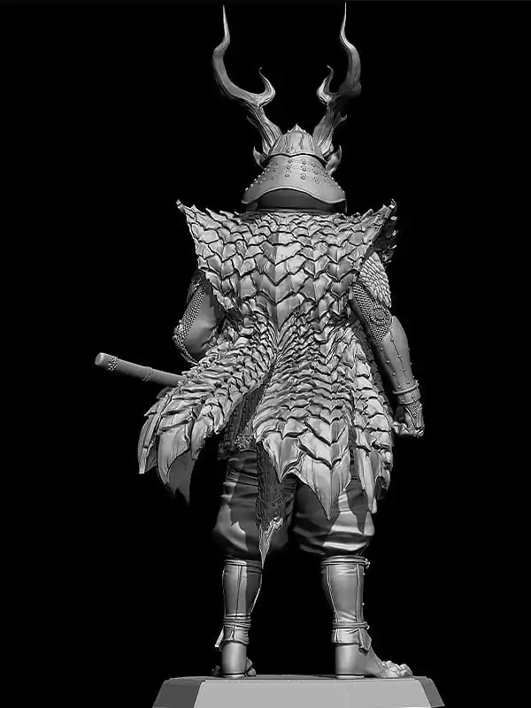 Warriors of the Zodiac Plastic Model Kit Zodiac Warrior: Dragon (re-run) 15 cm product photo