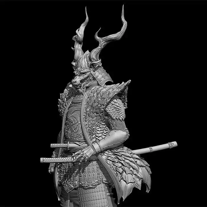 Warriors of the Zodiac Plastic Model Kit Zodiac Warrior: Dragon (re-run) 15 cm product photo