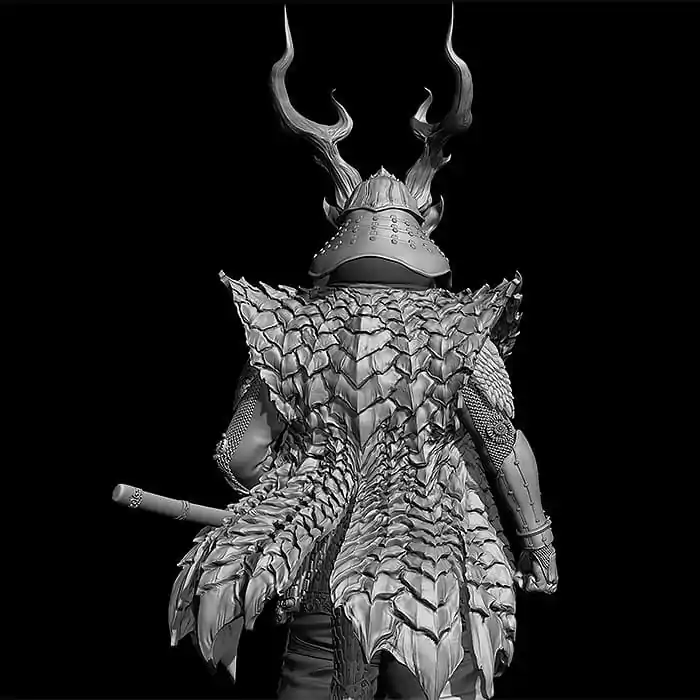Warriors of the Zodiac Plastic Model Kit Zodiac Warrior: Dragon (re-run) 15 cm product photo