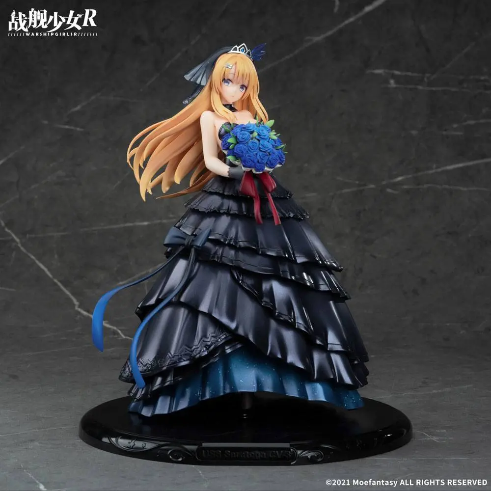 Warship Girls R PVC Statue 1/7 USS Saratoga CV-3 Eve Blossom Ver. 21 cm product photo