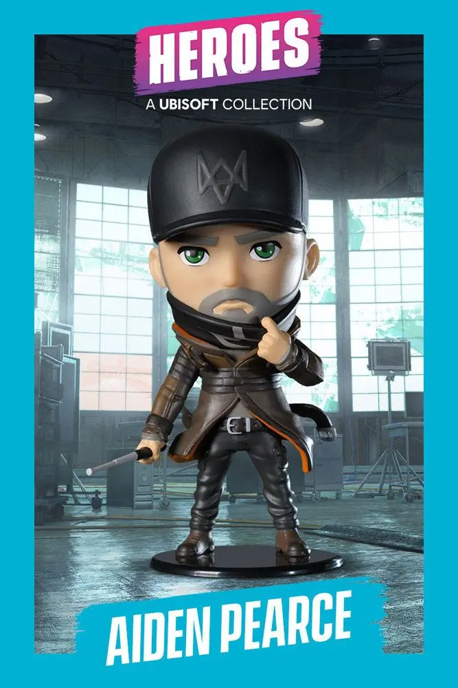 Watch Dogs Ubisoft Heroes Collection Chibi Figure Aiden Pearce 10 cm product photo