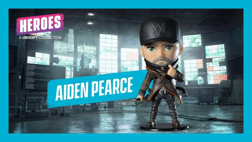 Watch Dogs Ubisoft Heroes Collection Chibi Figure Aiden Pearce 10 cm product photo