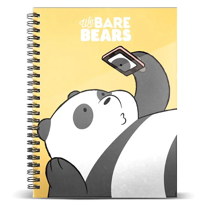 We Bare Bears Panda Bear A4 notebook product photo