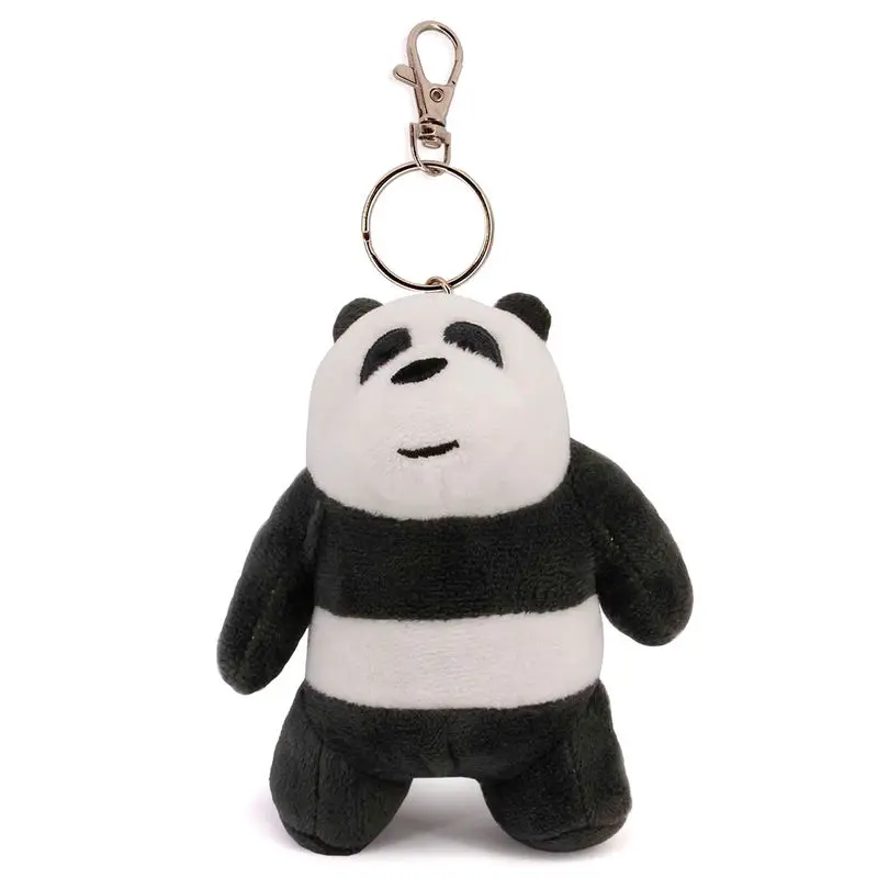 We Bare Bears Panda Bear plush key chain product photo