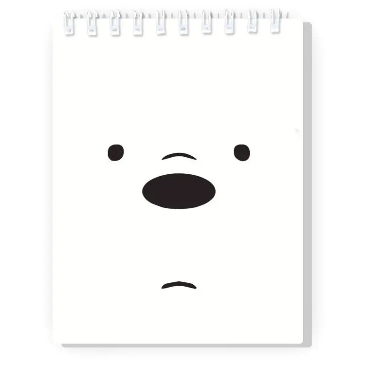 We Bare Bears Polar Bear notebook product photo