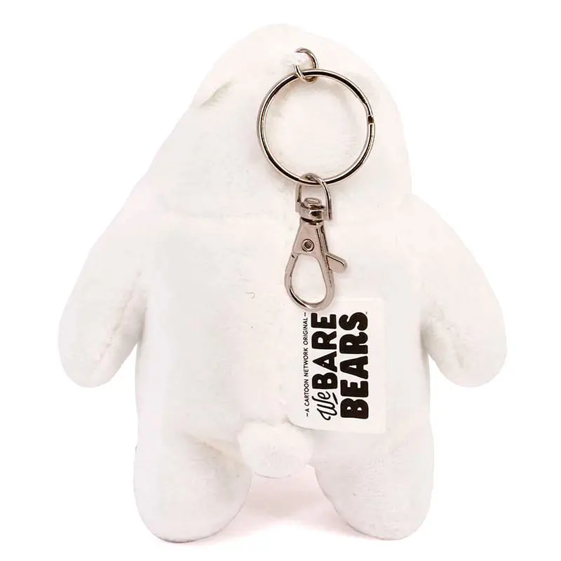 We Bare Bears Polar Bear plush key chain product photo
