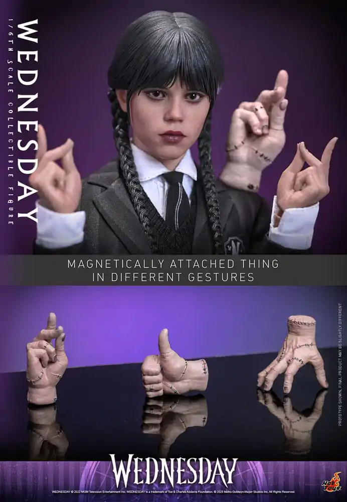 Wednesday Action Figure 1/6 Wednesday 27 cm product photo