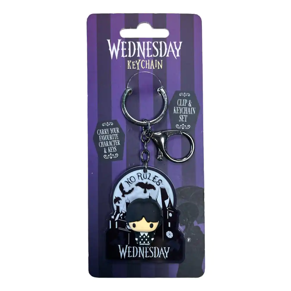 Wednesday 3D Acrylic Keychain product photo