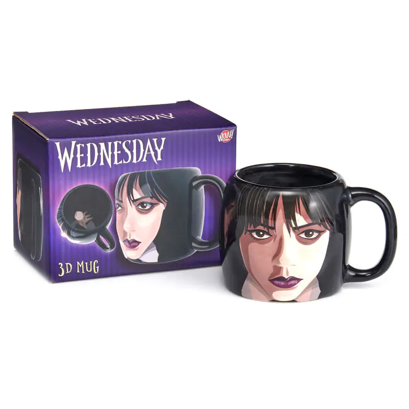 Wednesday 3D mug product photo