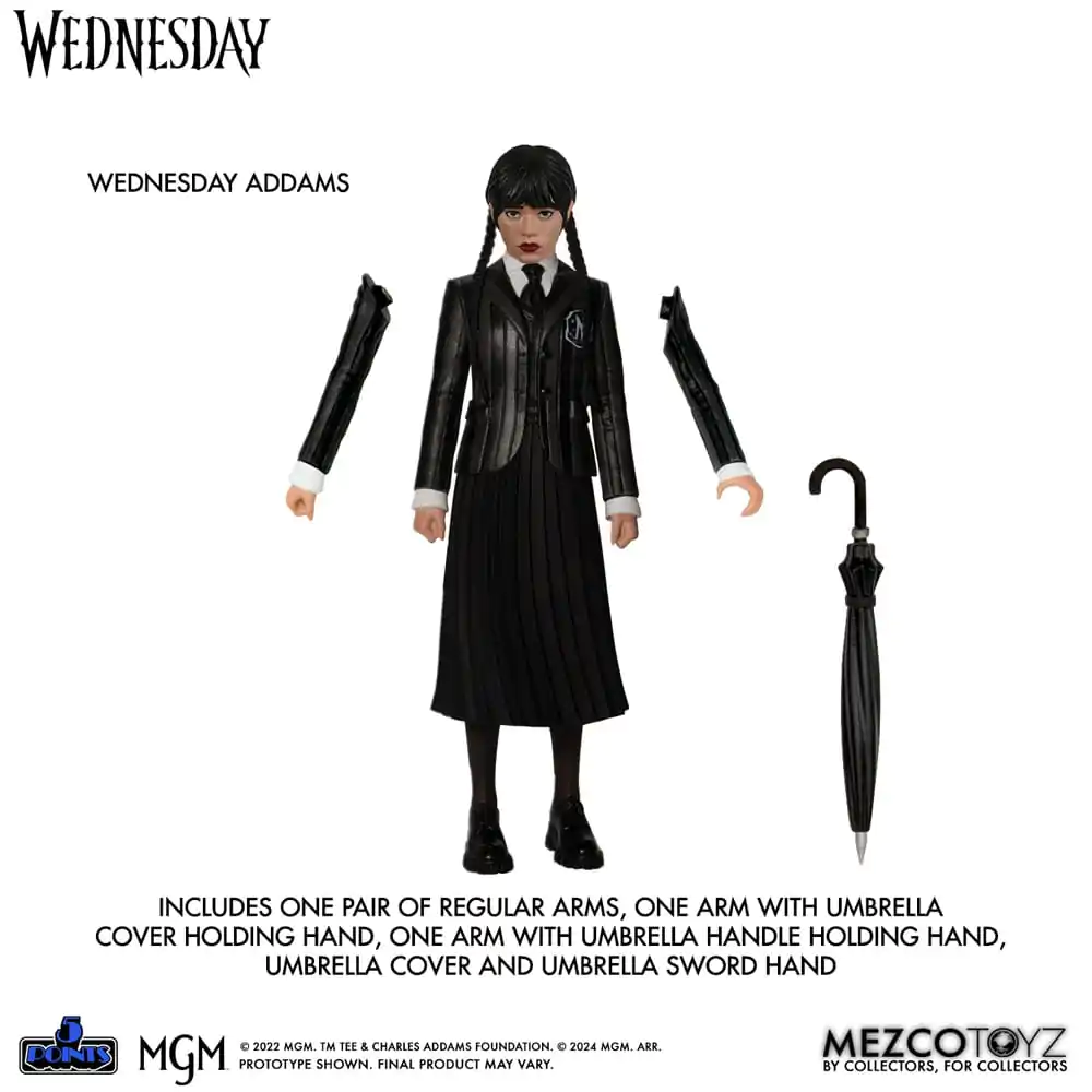 Wednesday 5 Points Figure Wednesday & Enid Boxed Set 10 cm termékfotó