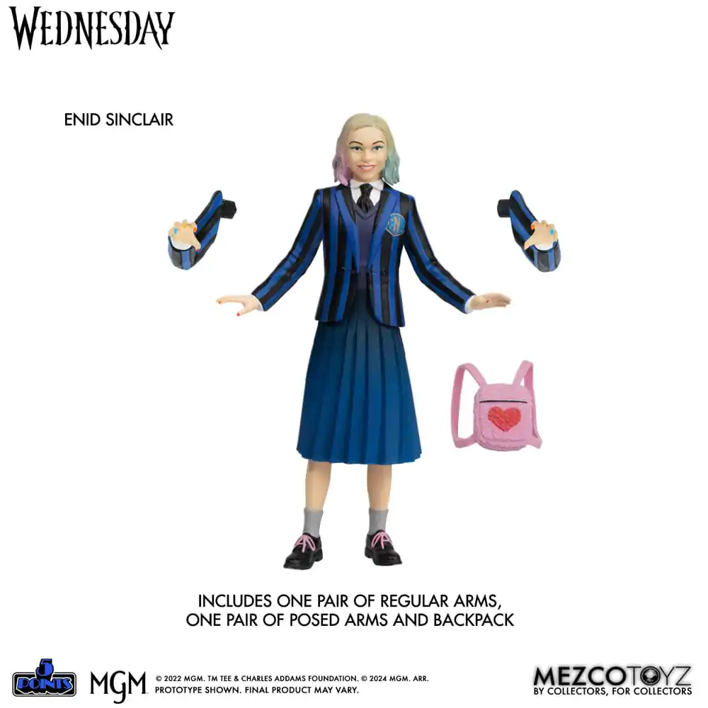 Wednesday 5 Points Figure Wednesday & Enid Boxed Set 10 cm termékfotó