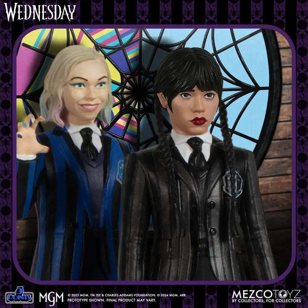 Wednesday 5 Points Figure Wednesday & Enid Boxed Set 10 cm termékfotó