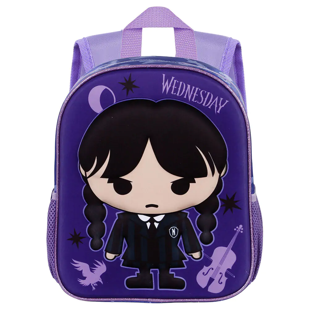 Wednesday chibi 3D backpack 31cm product photo