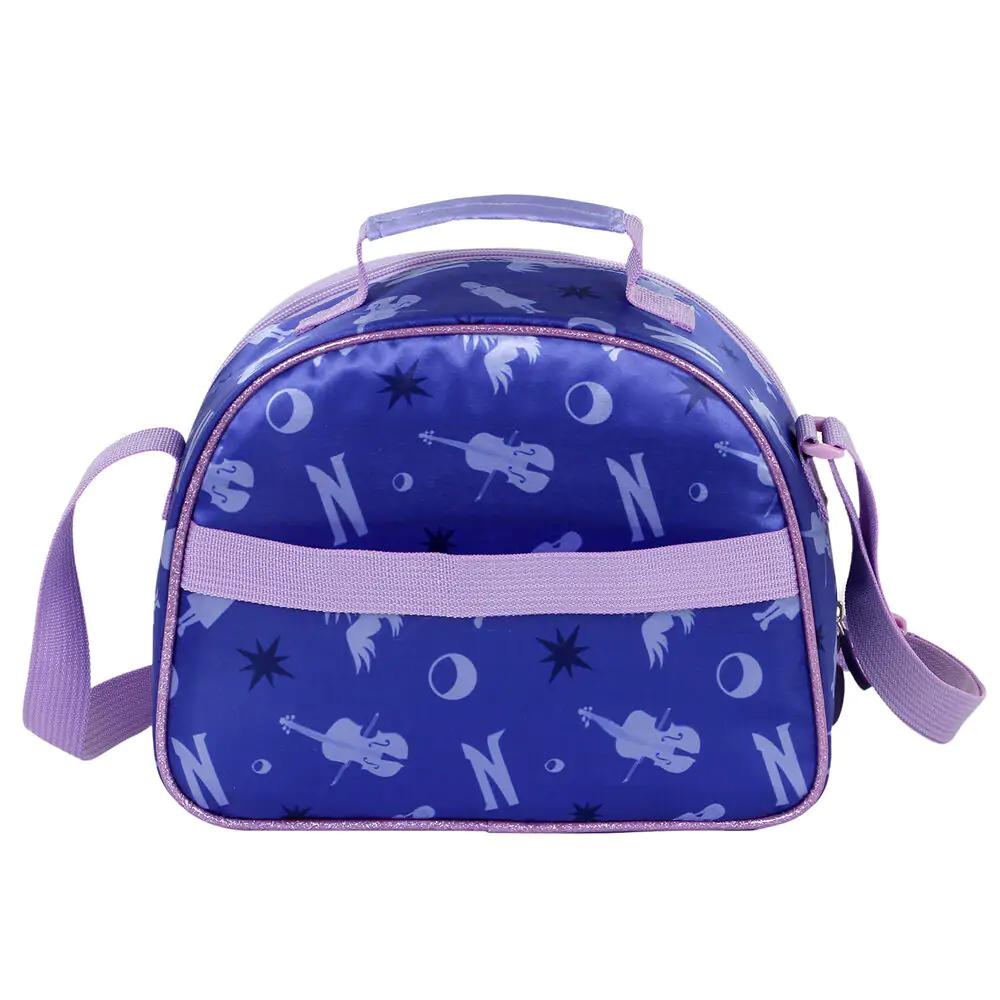 Wednesday chibi 3D lunch bag product photo