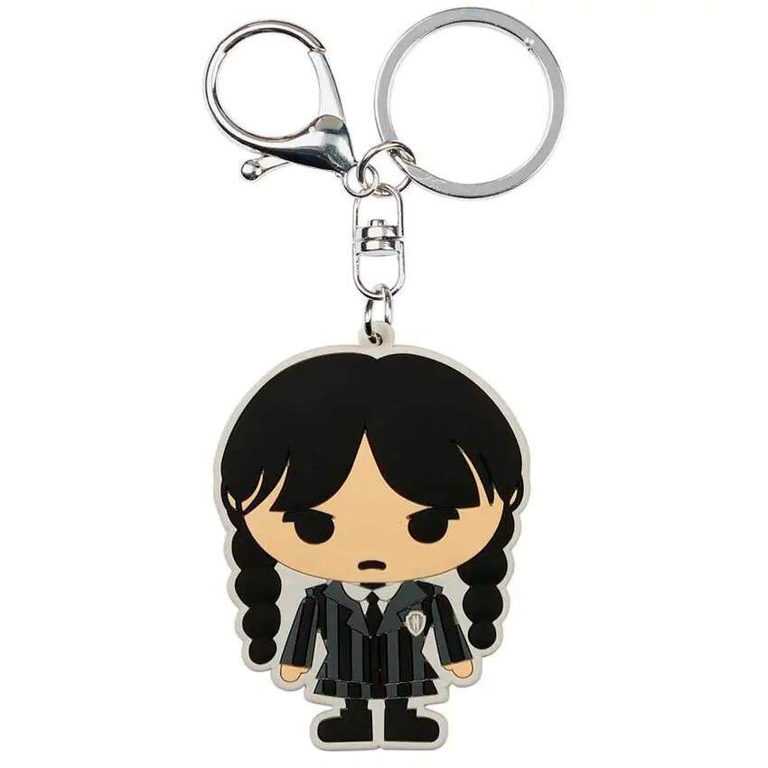 Wednesday chibi keychain termékfotó