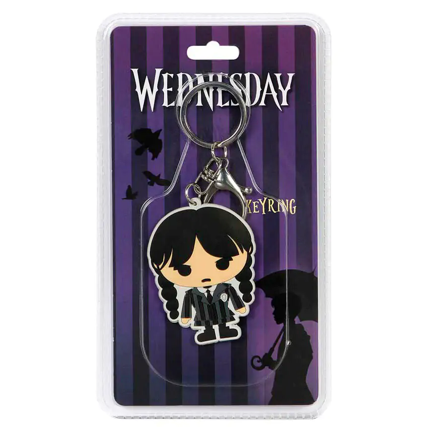 Wednesday chibi keychain termékfotó