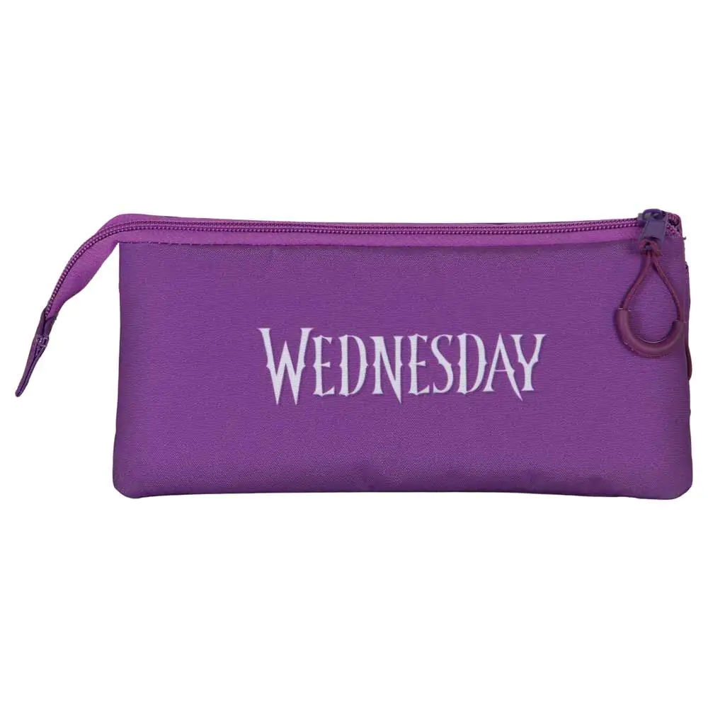 Wednesday Chibi triple pencil case product photo