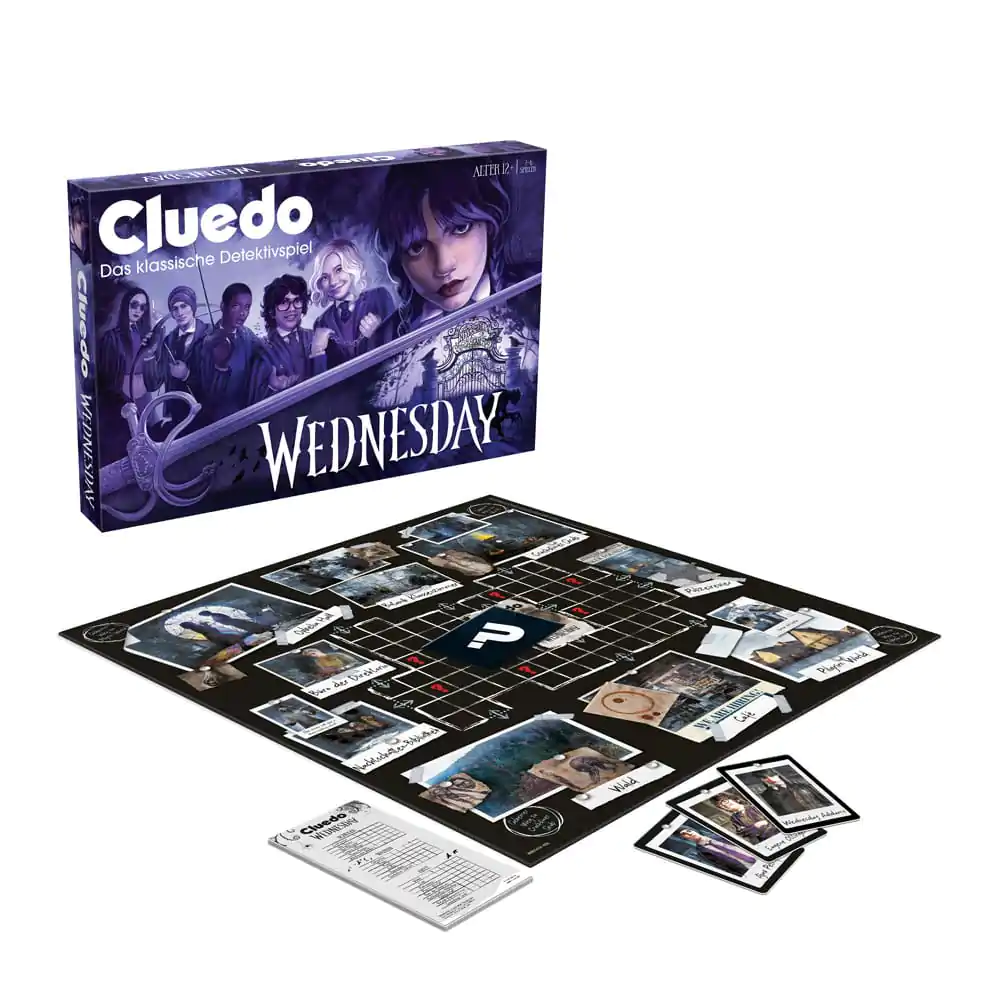 Wednesday Board Game Clue *German Version* product photo