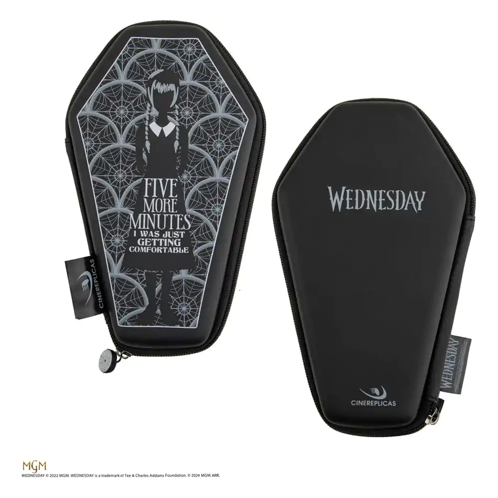 Wednesday 5-Piece Stationery Set Coffin product photo