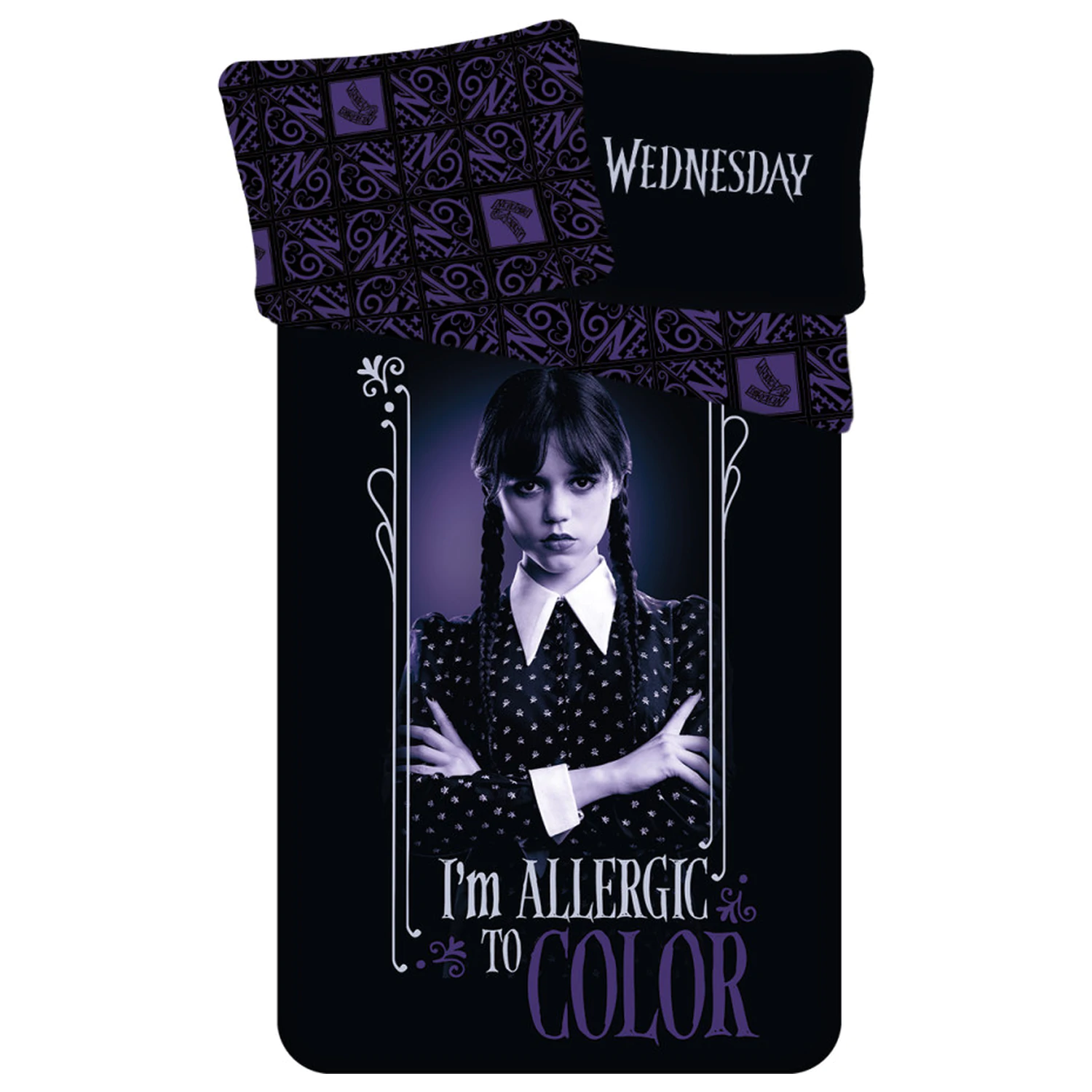 Wednesday Color Duvet Cover product photo