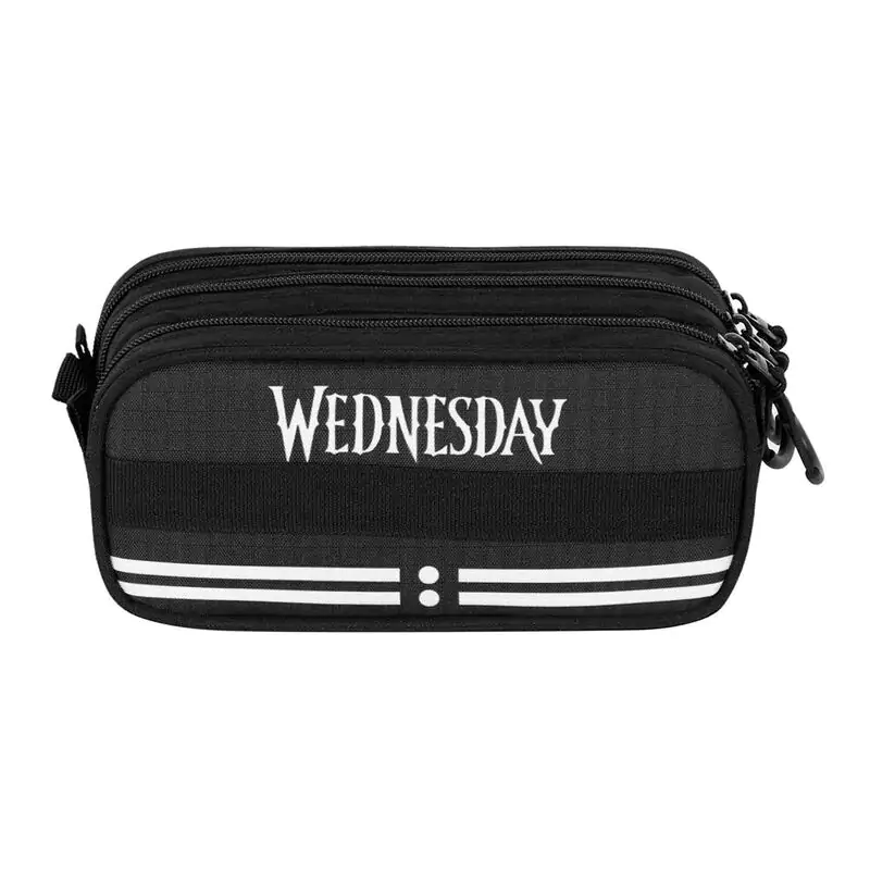 Wednesday Cute triple pencil case product photo