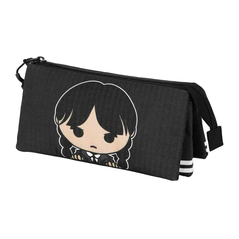 Wednesday Cute triple pencil case product photo