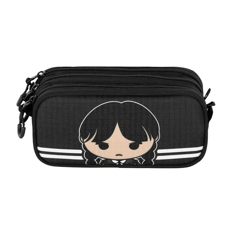 Wednesday Cute triple pencil case product photo