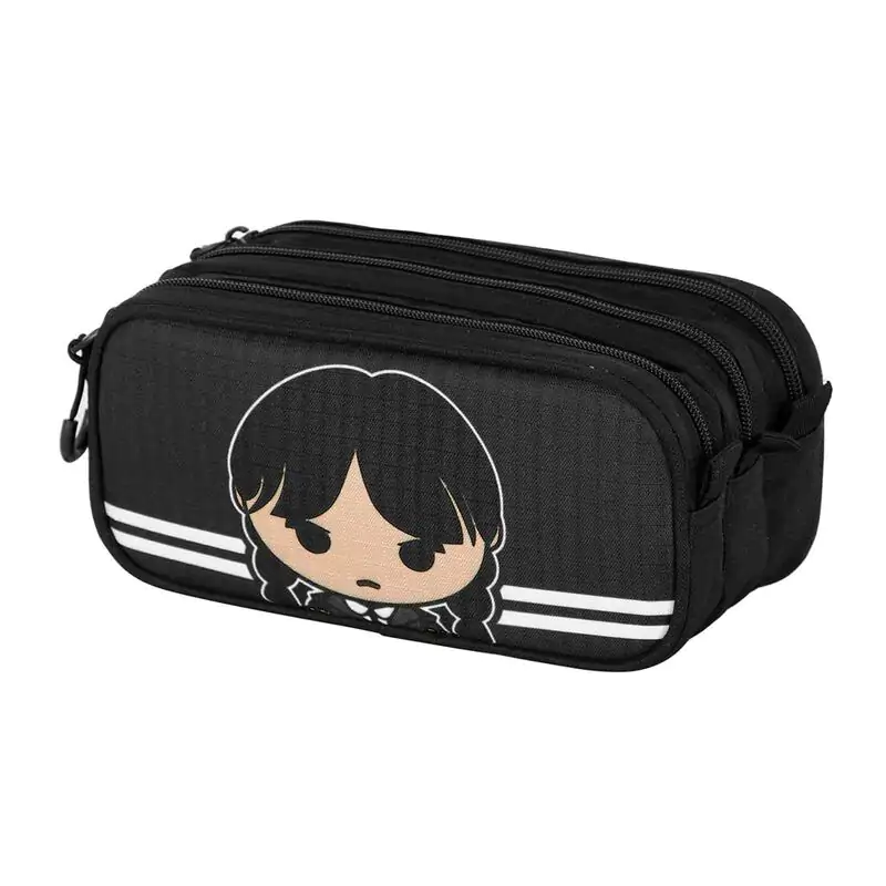 Wednesday Cute triple pencil case product photo