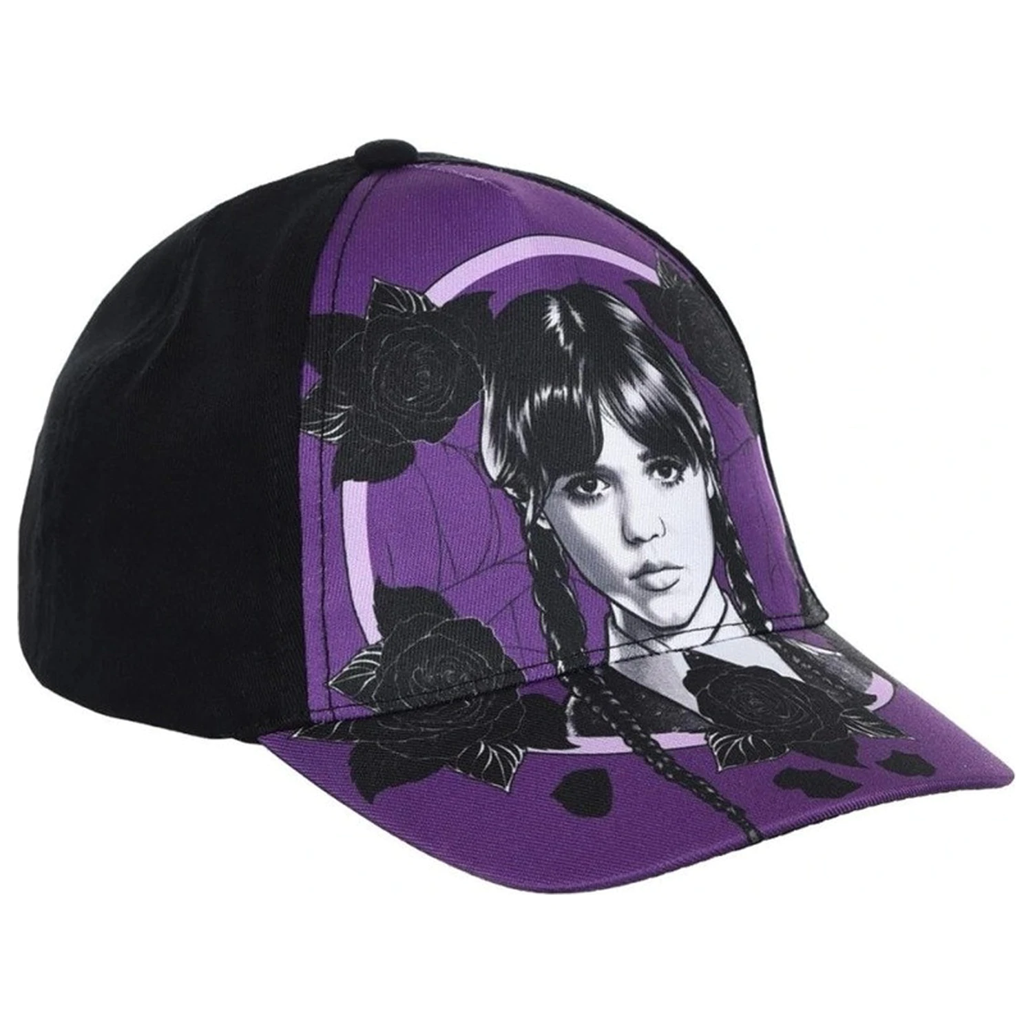 Wednesday Dark Vibes Black kids' baseball cap 54 cm product photo