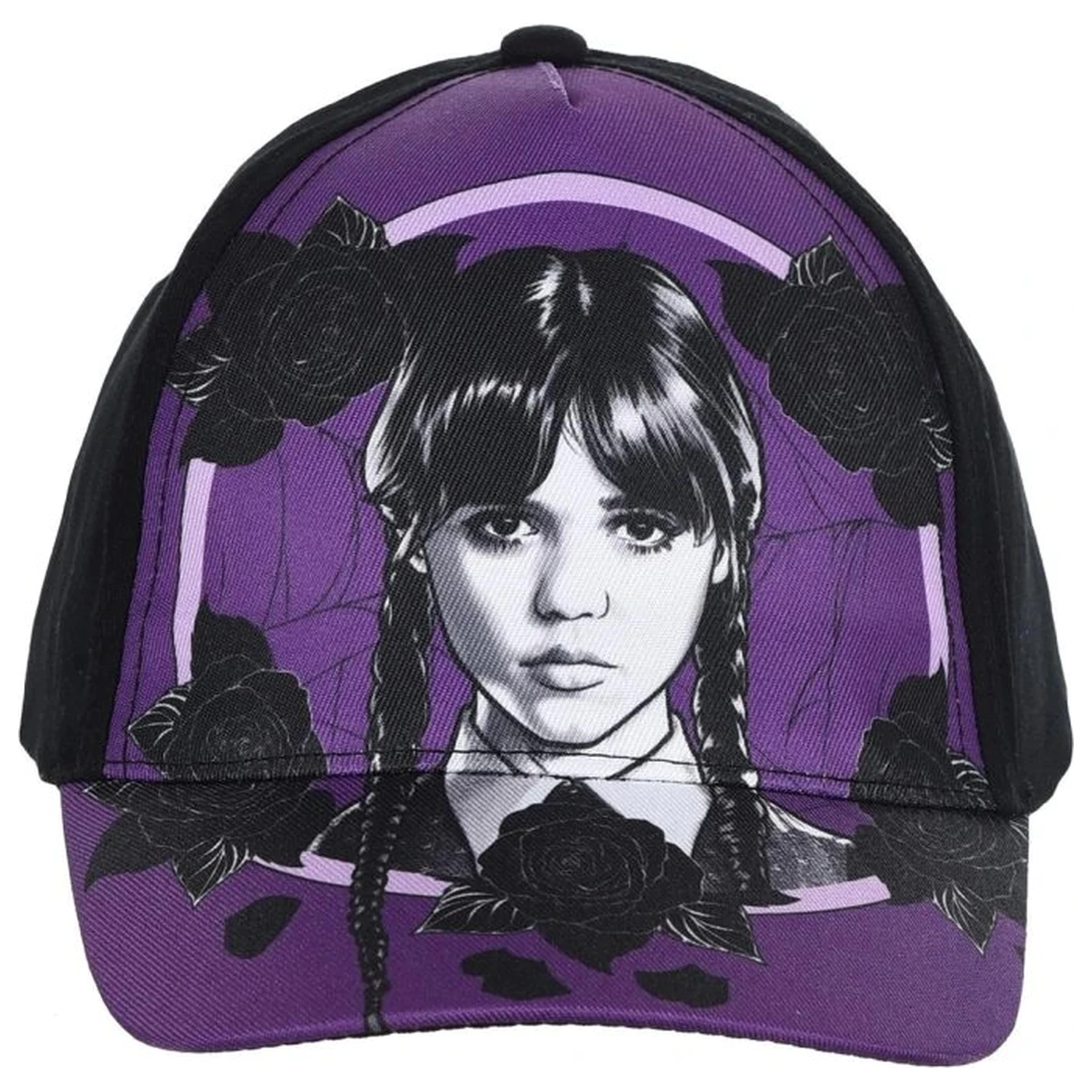 Wednesday Dark Vibes Black kids' baseball cap 54 cm product photo