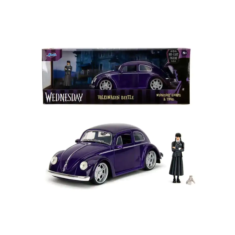 Wednesday Diecast Model 1/24 Volkswagen Beetle product photo