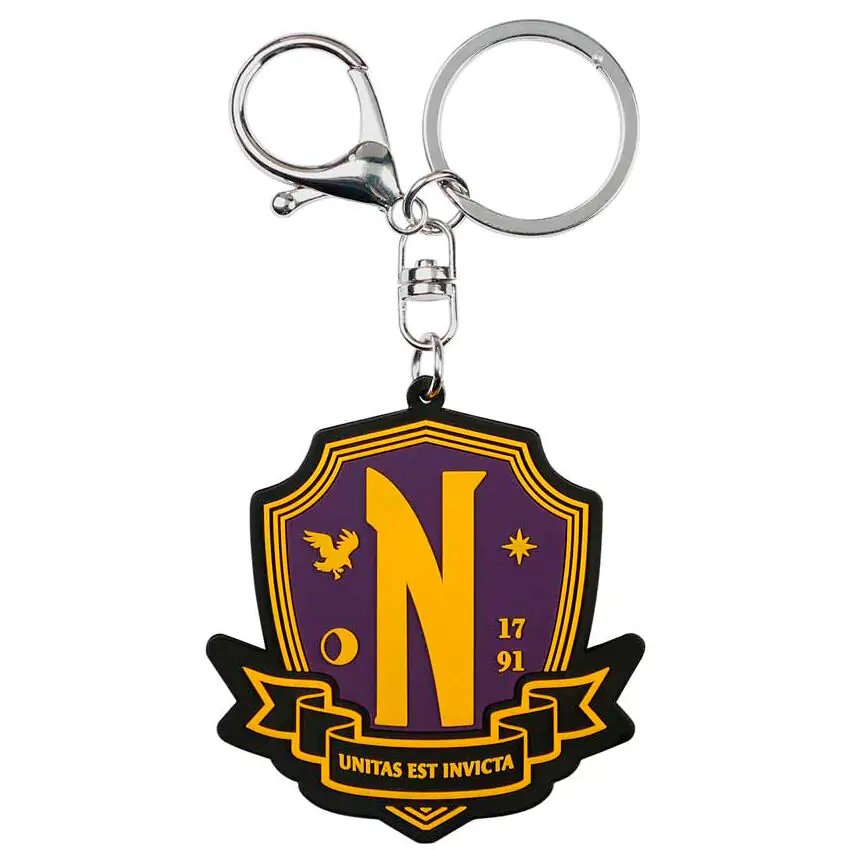 Wednesday Emblem keychain product photo