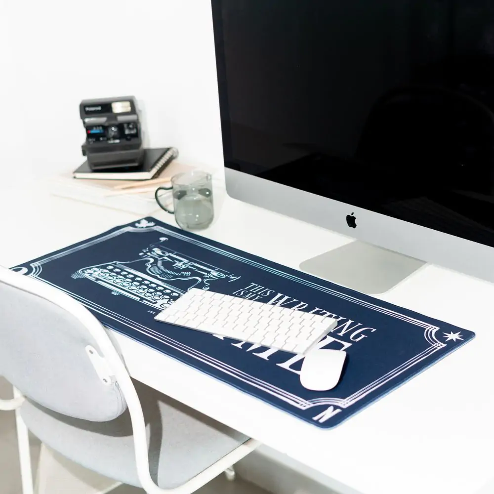 Wednesday gaming desk mat product photo